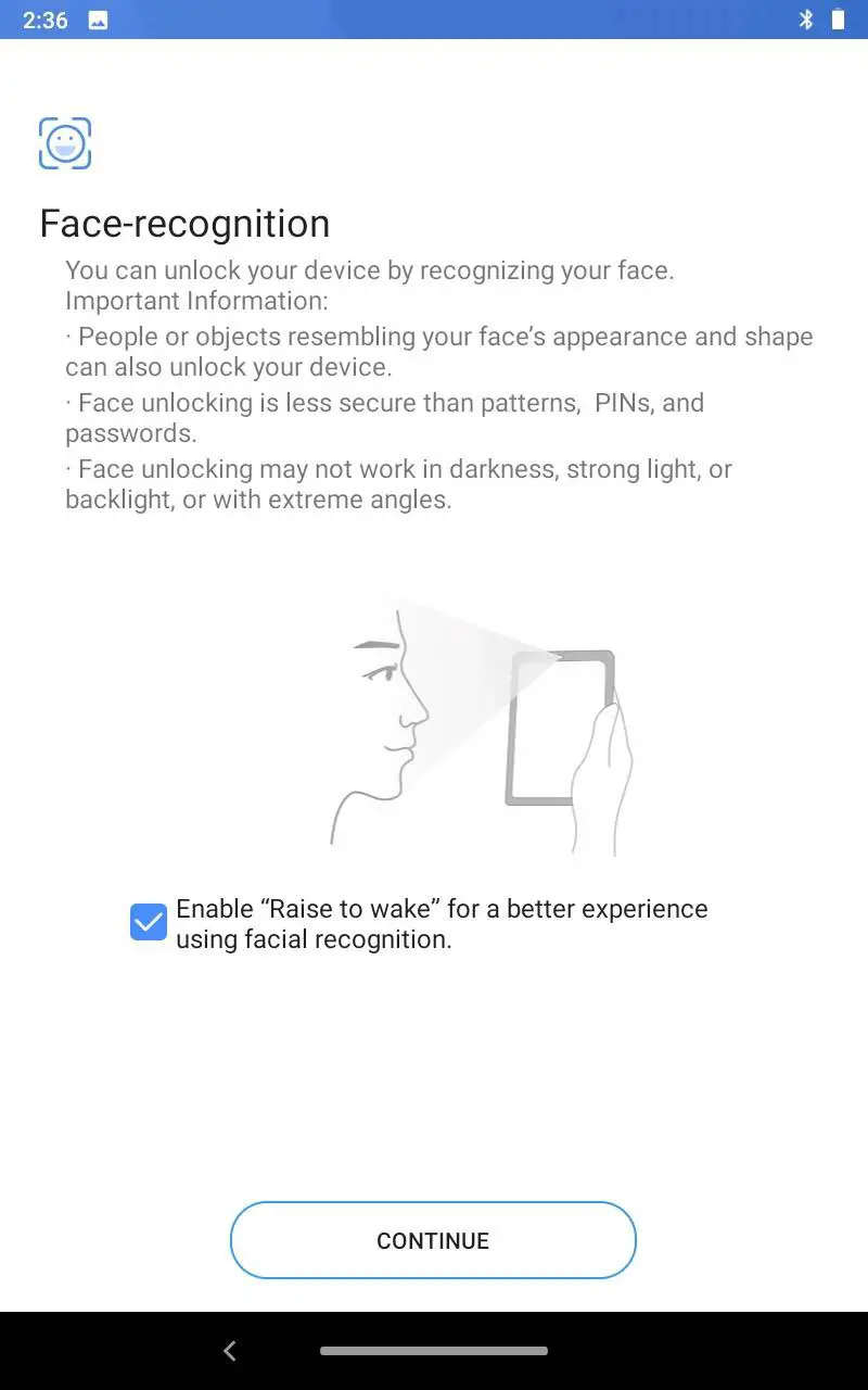 Lenovo TAB M8 - recognition