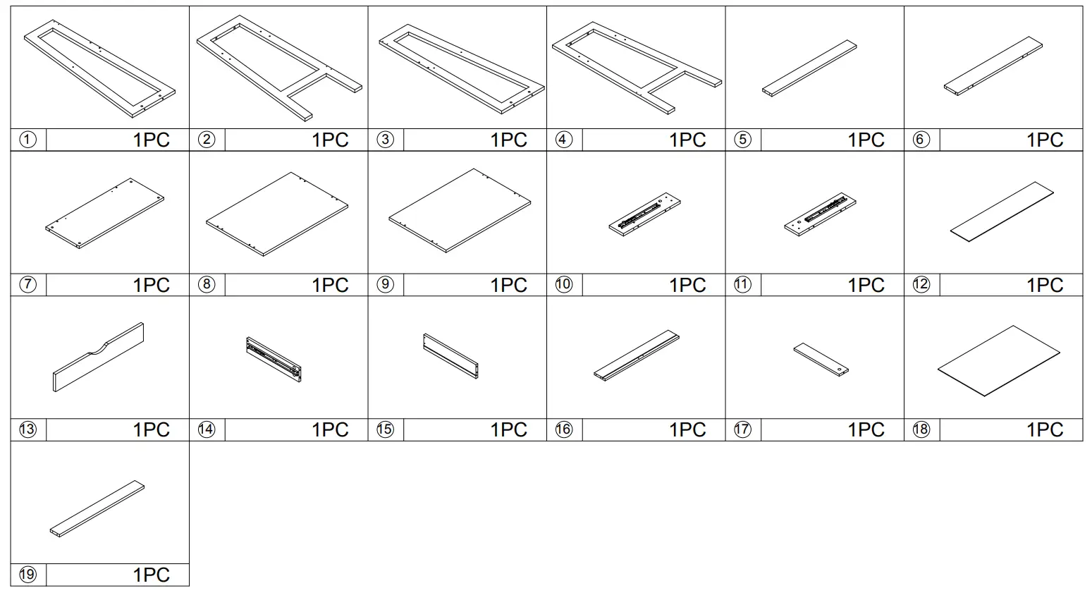 Kmart 42967132 Desk Anders - figure 2