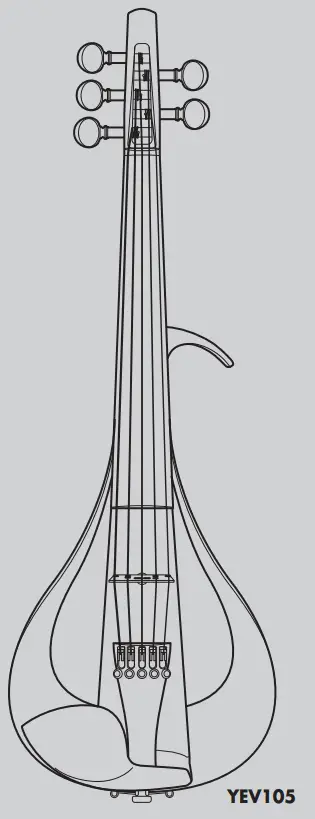 YAMAHA YEV104 Electric Violin -