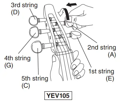 YAMAHA YEV104 Electric Violin - String
