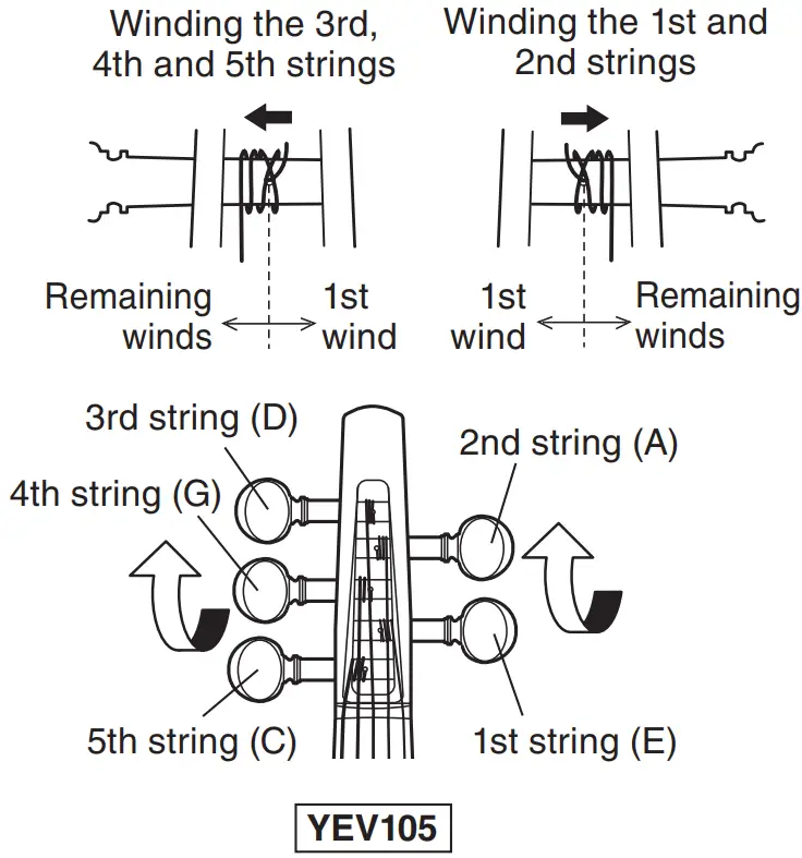 YAMAHA YEV104 Electric Violin - YEV105