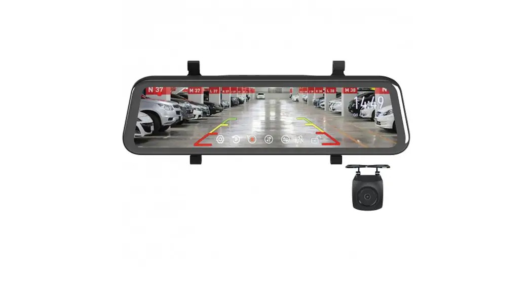 Gator Grv90mkt 9-inch Mirror Mounted Wired Rear View And Reversing Camera User Manual