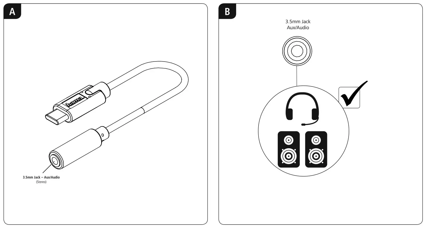 hama Audio Adapter - Audio Adapter
