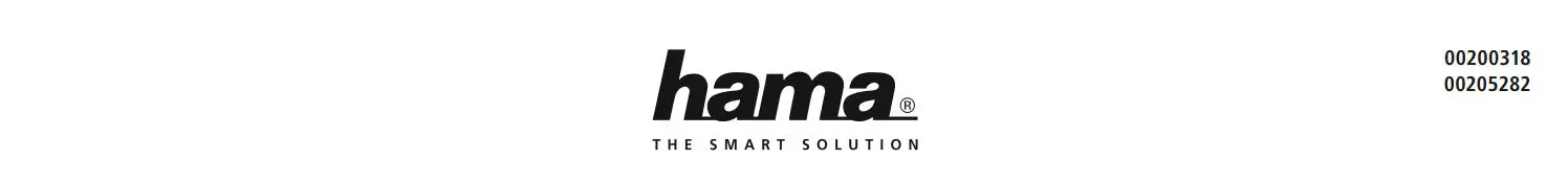 hama Audio Adapter Instruction Manual