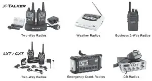 MIDLAND MXT105B Mobile GMRS Transceiver - pakes