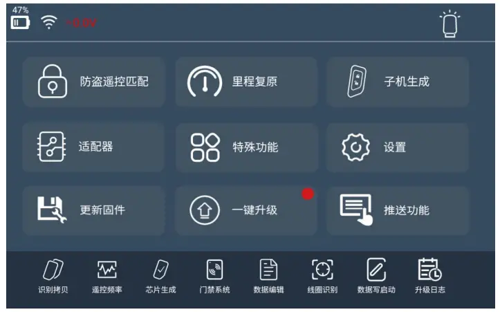 Lonsdor K518 Pro Key Programmer and LKE Smart Key Emulator - Function Display