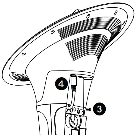 singing Machine iSM1080 WiFi Enabled Pedestal Karaoke System - Assembly 3