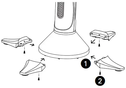 singing Machine iSM1080 WiFi Enabled Pedestal Karaoke System - Assembly
