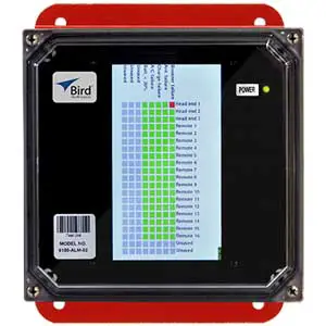 Bird 6150-ALM-02 Fiber-Fed NFPA Alarm Panel