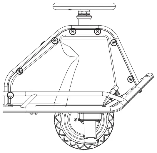 Front Wheel/Chain Replacement