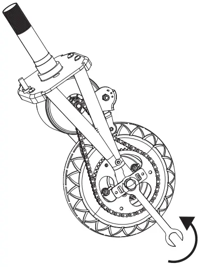 Front Wheel/Chain Replacement
