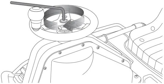 Attaching the Steering Wheel