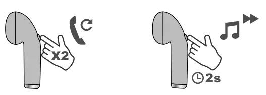 Three Champions Enterprise 3CBT011 AL-D BT EB Mint Wireless Earbuds fig 10