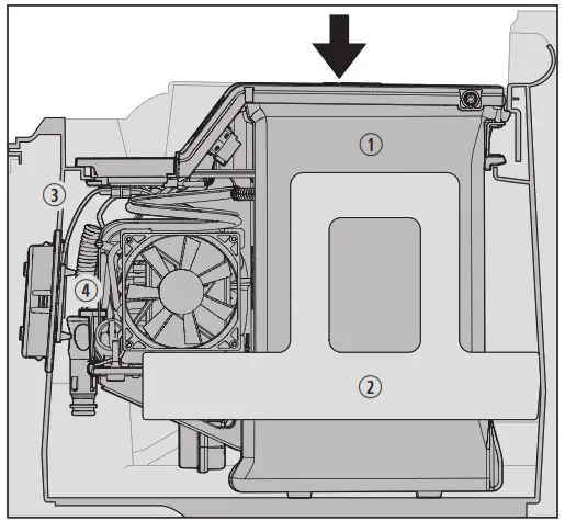 DOMETIC CCF T CPV Center Console Refrigerator - Installing the Refrigerator Unit 2