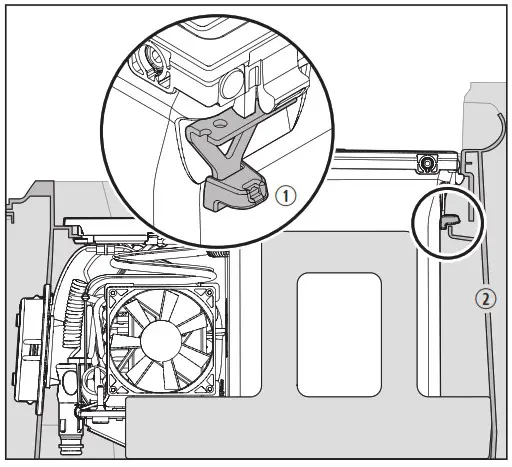 DOMETIC CCF T CPV Center Console Refrigerator - Installing the Refrigerator Unit 3