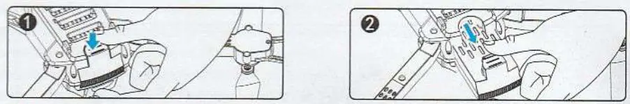 DRONEEYE 4D-06 4DRC 4D-V2 Foldable Mini Drone- Lithium battery