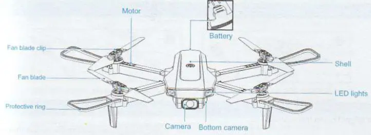 DRONEEYE 4D-06 4DRC 4D-V2 Foldable Mini Drone- aircraft