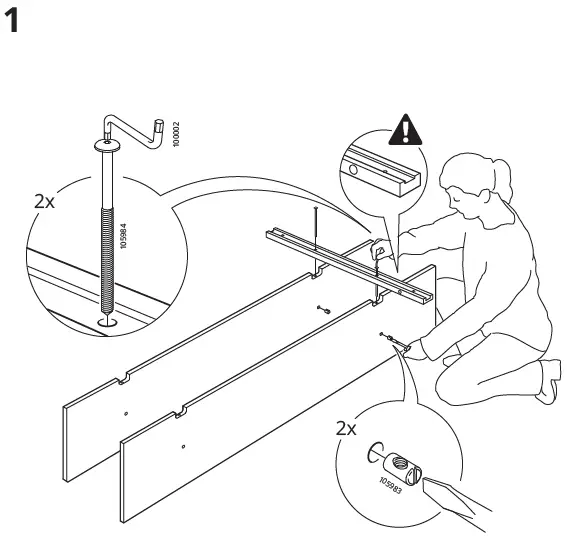 IKEA 502.413.37 VÄRDE Wall Shelf Fig2