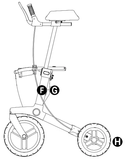 SUNRISE MEDICAL Gemino 60 Walker Rollator - Overview 2