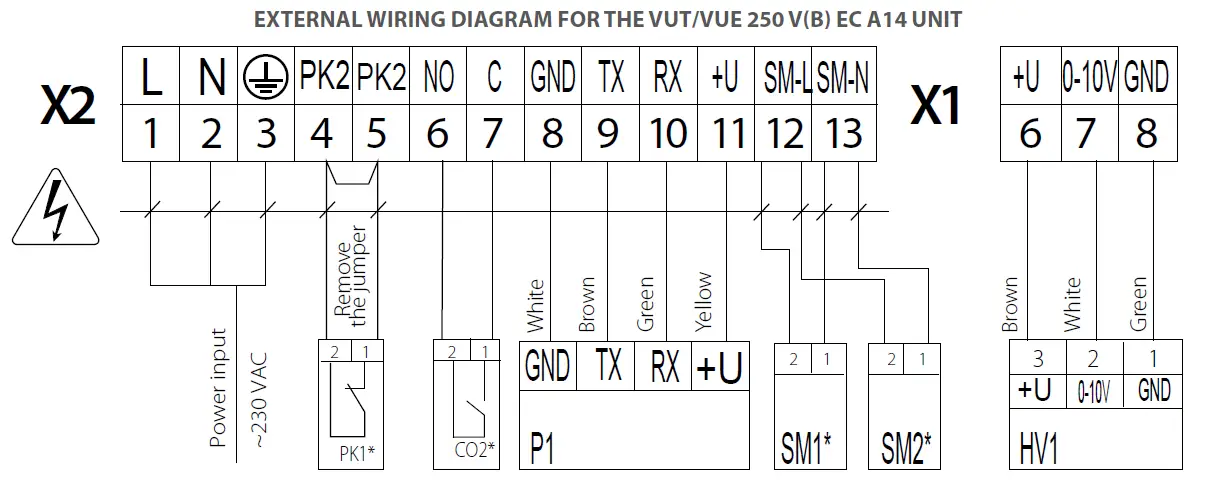 VENTS VUT 200 V EC Air Handling Unit-19
