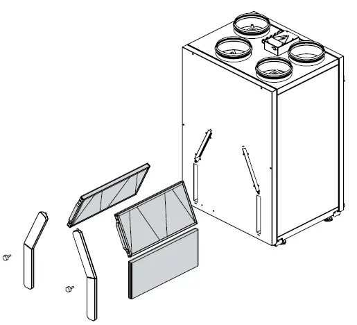 VENTS VUT 200 V EC Air Handling Unit-22