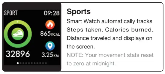 Smart Watch Feature
