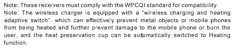 Shenzhen Baoshengfeng Imp Exp BSF001 Wireless Charger - note