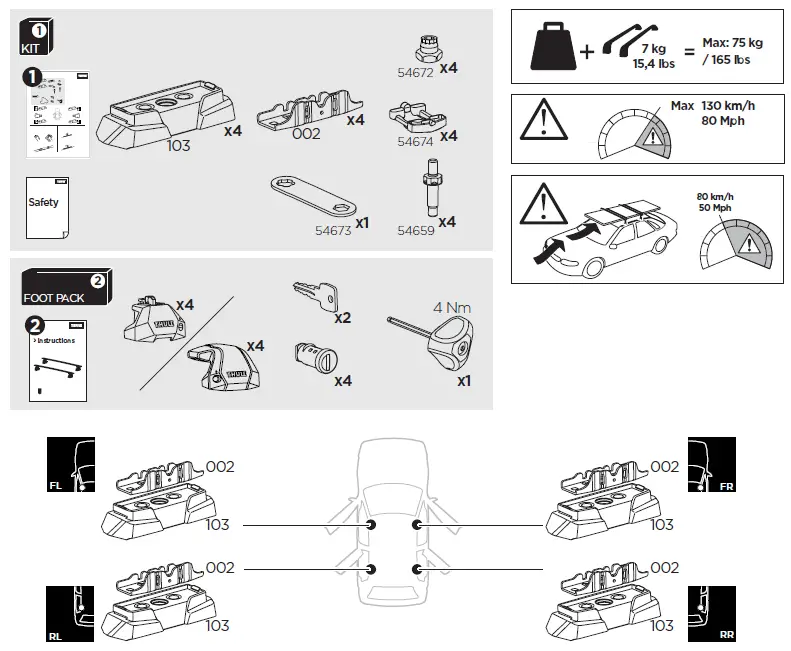 THULE-187086-PEUGEOT-307-5-dr-Hatchback-01-04-05-08-FIG1