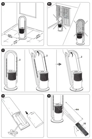 OLIMPIA SPLENDID FUTURA Air Purifier - figure 2