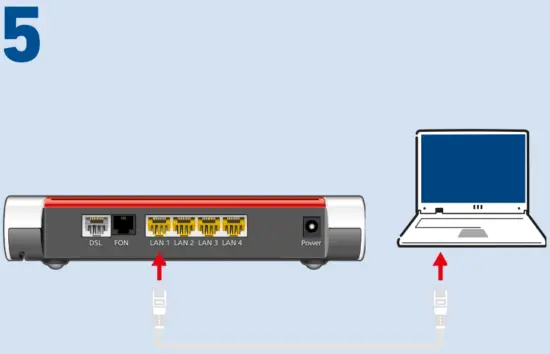 Connect to the Computer (LAN)