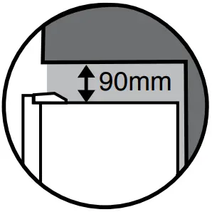 Installation clearances 2