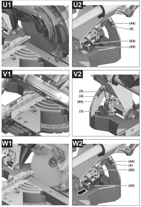 BOSCH GCM 12 SDE Professional Sliding Mitre Saw - overview 11