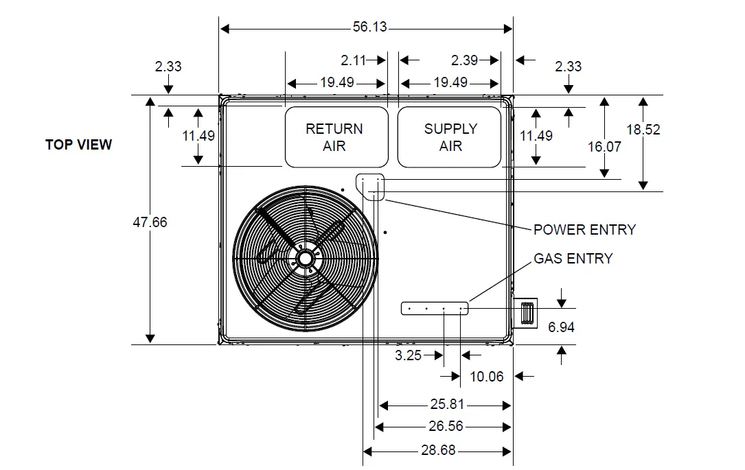BLUERIDGE-BPRPGE14-Series-BPRPGE1442-090EP-2-90000-BTU-Heating-14-SEER-Gas-Package-Unit-FIG-3