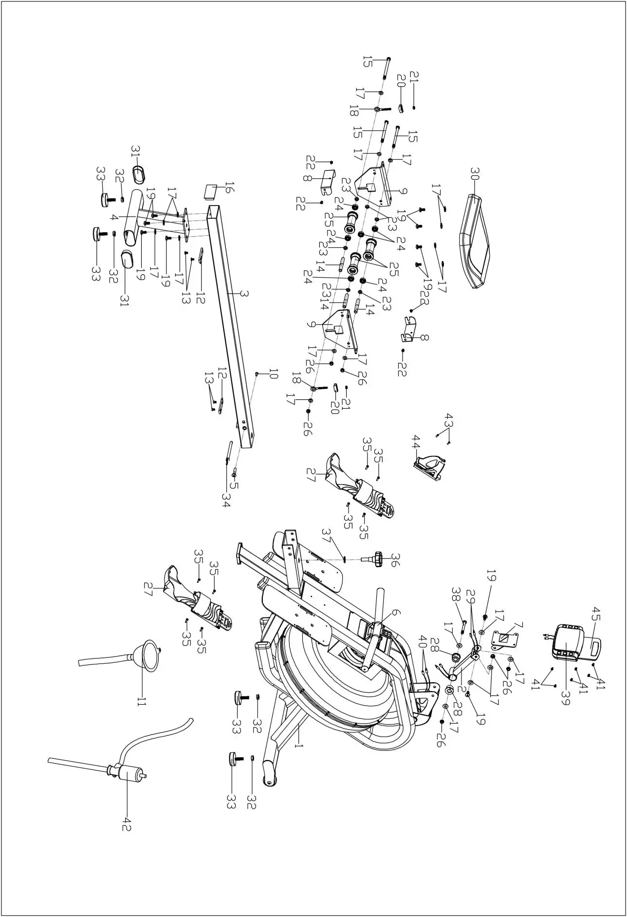 SUNNY-HEALTH-FITNESS-SF-RW5910-Phantom-Hydro-Water-Rowing-Machine-fig1