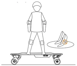 HIBOY S22 Electric Skateboard Dual Brushless Motor Longboard - Riding Notice 5