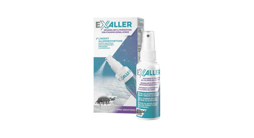 Exaller Ex6114 100%-safe And Natural Anti-dust Mite Solution Instructions