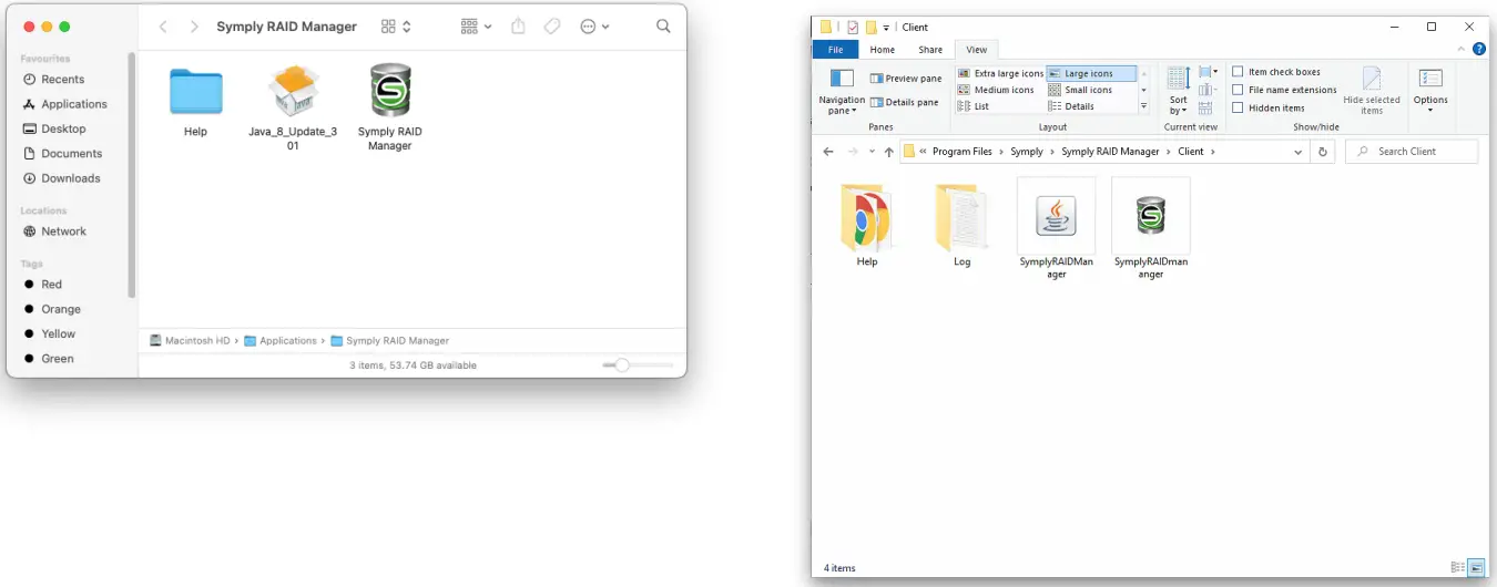 SymplySPARK 48TB 8 Bay Thunderbolt 3 RAID Array - app 7