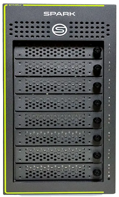 SymplySPARK 48TB 8 Bay Thunderbolt 3 RAID Array