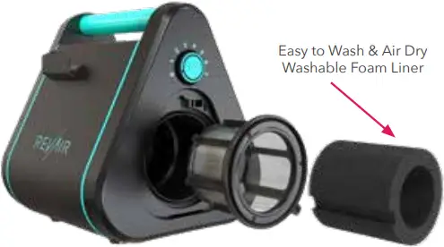 REVAIR RA80006 - Washable Foam Liner Insert