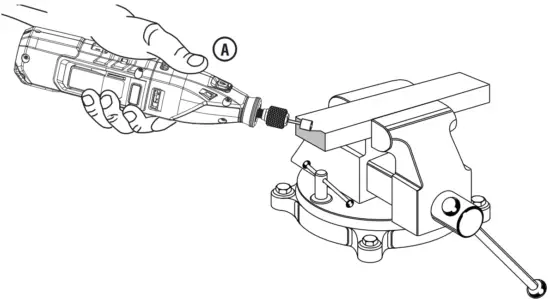 OPERATING THE ROTARY TOOL