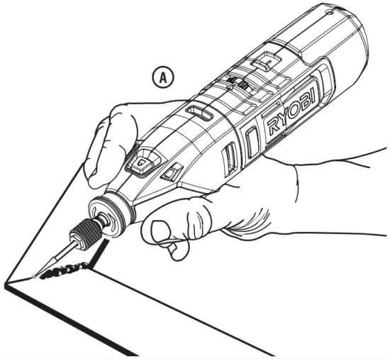 OPERATING THE ROTARY TOOL