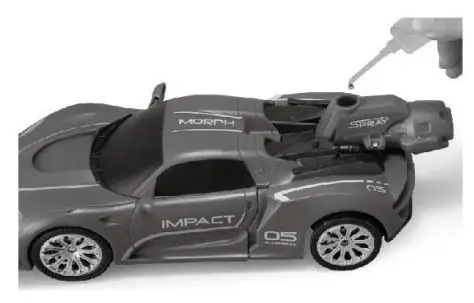 REVOLT GC887552-67 Transforming Robot Racer User Manual - Adding Water to the tank