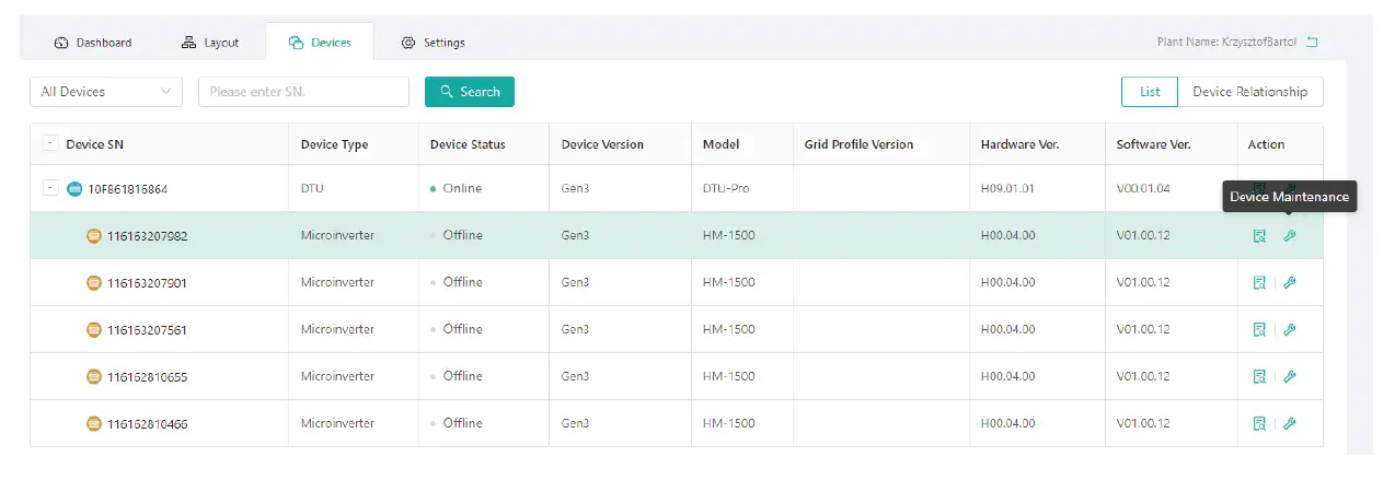 hoymiles HM-1000 Single Phase Micro Inverter fig 13