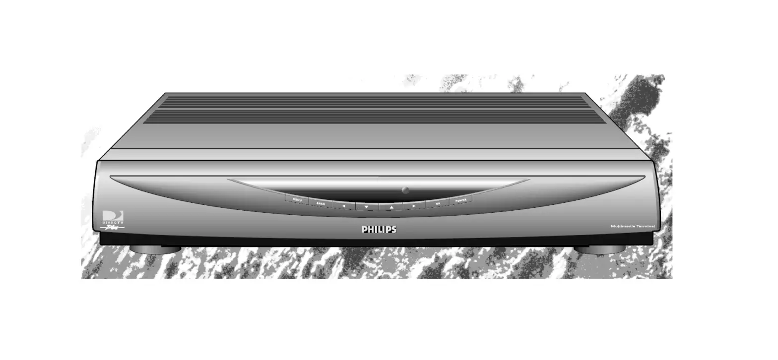 Philips Dsx 5250 Receiver Manual