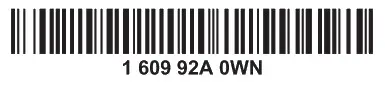 BOSCH GSR 108 LI Professional Cordless Screw Driver - Bar Code