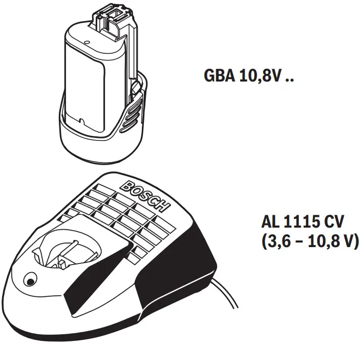 BOSCH GSR 108 LI Professional Cordless Screw Driver - Fig