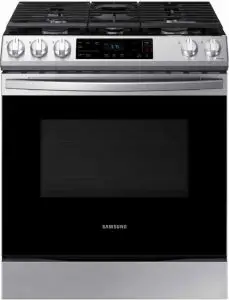 SAMSUNG 8111 Series Front Control Slide-In Gas Range User Guide