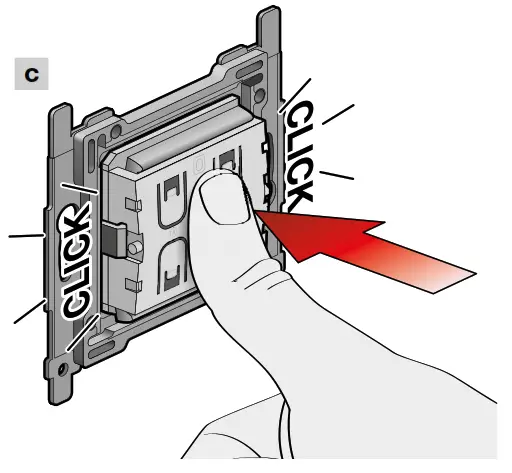 Niko PM360 dimmer switch KNX - Option c