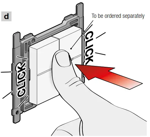 Niko PM360 dimmer switch KNX - Option d