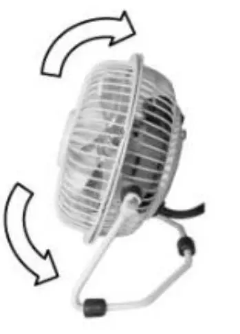 Goldair GSDF100 10cm USB Desk Fan3